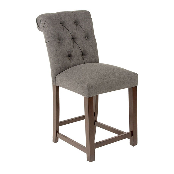 Steve Silver Benson Upholstered Counter Chair BS600CC Assembly Instructions