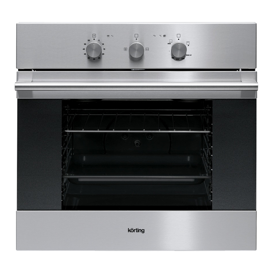 KORTING OGG540CFX Instruction Manual
