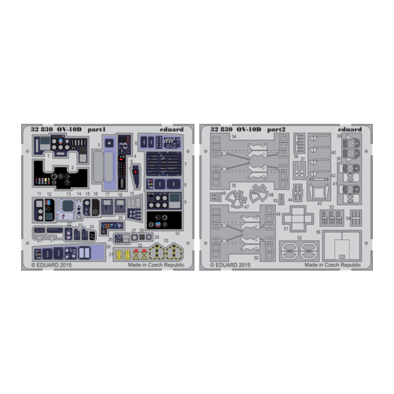 Eduard 32 830 Manual