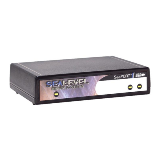 SeaLevel SeaPORT+2/232 User Manual