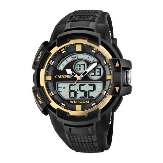 Calypso Watches IKMW-PT1505C Instruction Manual