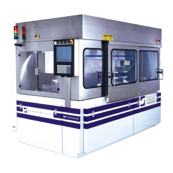 User Manuals: Strasbaugh 6DS-SP Wafer Grinding Machine