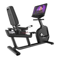 LifeFitness LIFECYCLE INTEGRITY+ Series Assembly Instructions Manual