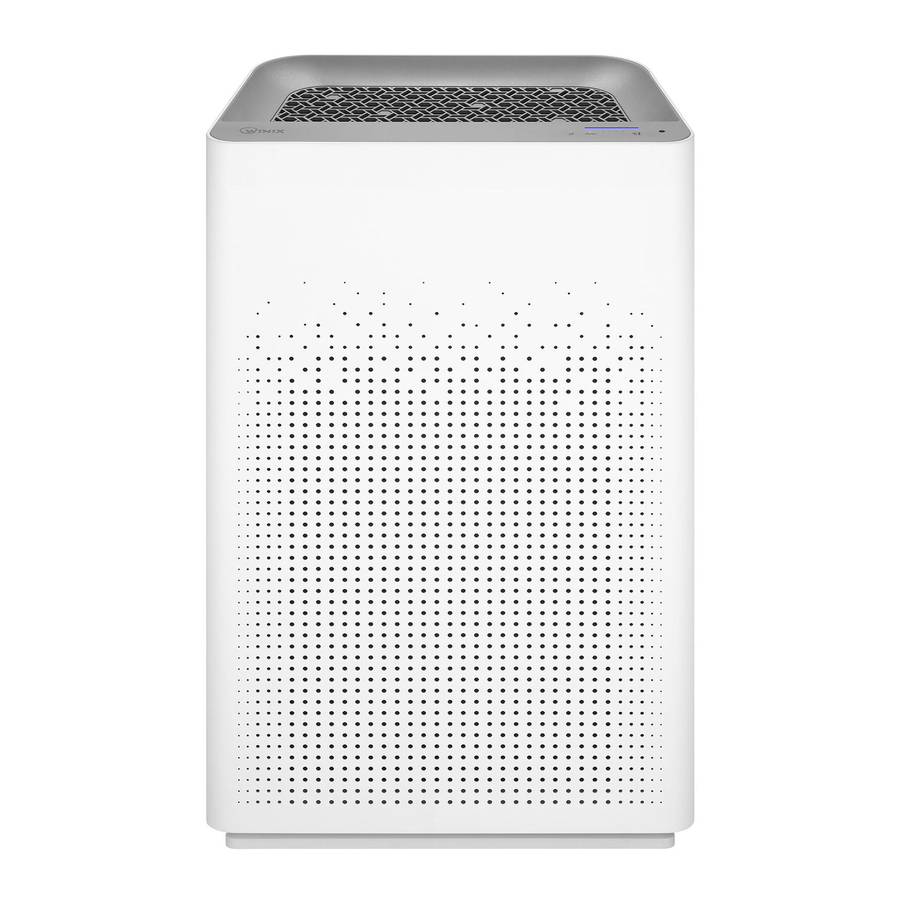 Winix ZERO S Quick Setup Manual