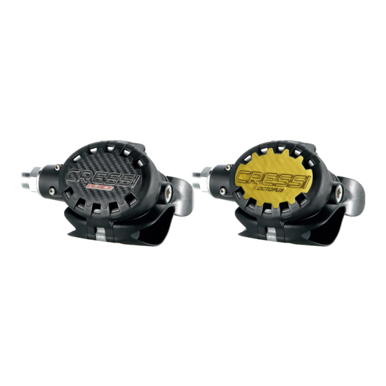 Cressi ELLIPSE BLACK 2 STAGE Manual