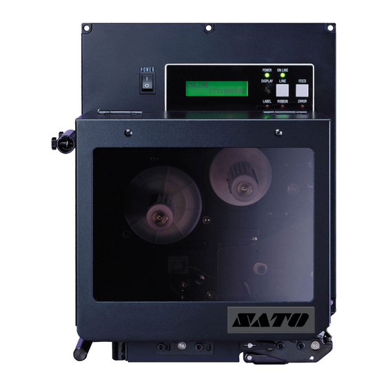 SATO M-8485Se Service Manual