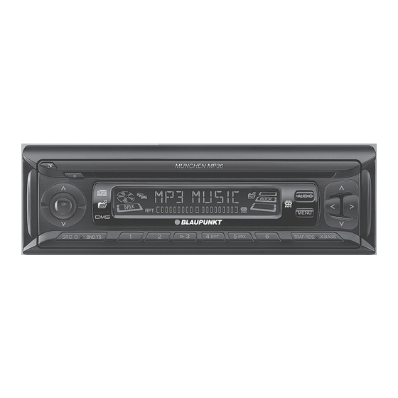 Blaupunkt MUNCHEN MP36 Operating And Installation Manual