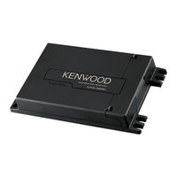 Kenwood KNA-G630 Installation Manual