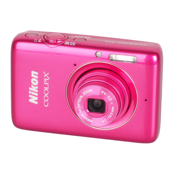 Nikon Coolpix S02 Reference Manual