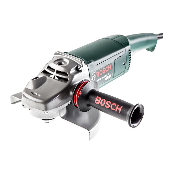 Bosch PWS 20-230 J Original Instructions Manual