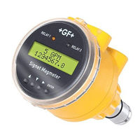 GF signet 2551 Operating Instructions Manual