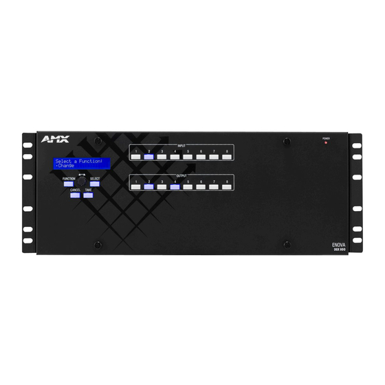 AMX DGX1600-ENC Hardware Reference Manual
