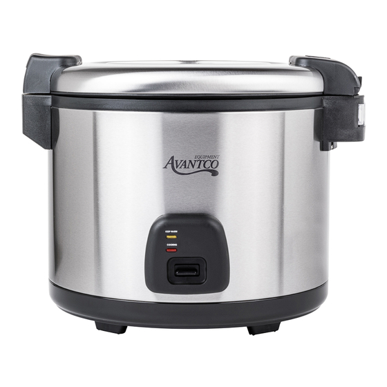 Avantco Equipment 177RC60 User Manual