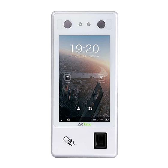 ZKTeco G4 User Manual