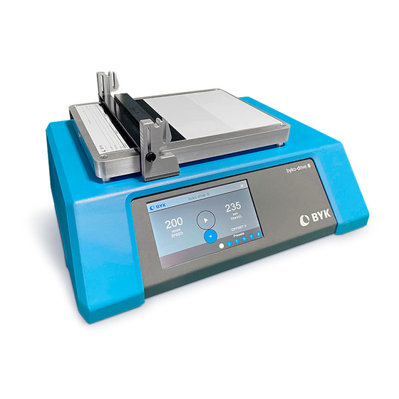Altana BYK byko-drive S Short Instructions