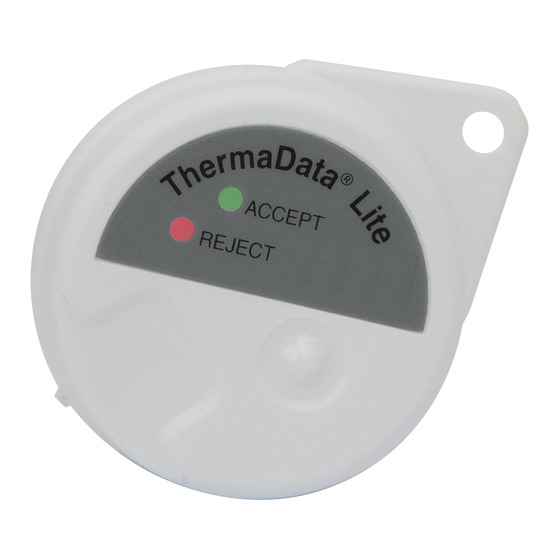 GUILCOR ThermaData Lite Quick Start Manual