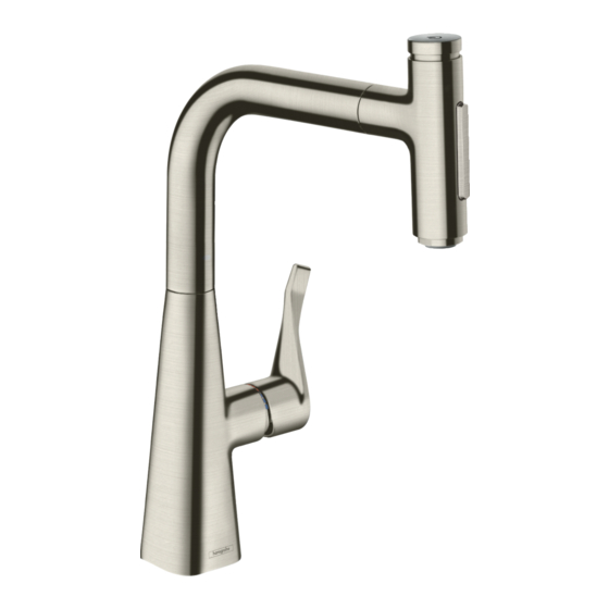 Hans Grohe M7117-H240 73817000 Instructions For Use/Assembly Instructions