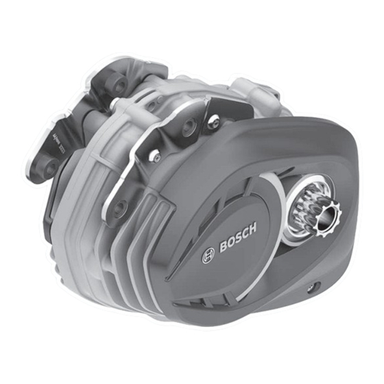 Bosch Performance Line BDU490P Original Operating Instructions