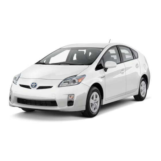 Toyota Prius 2011 Manual