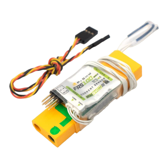 FrSky FAS100 ADV Instruction Manual