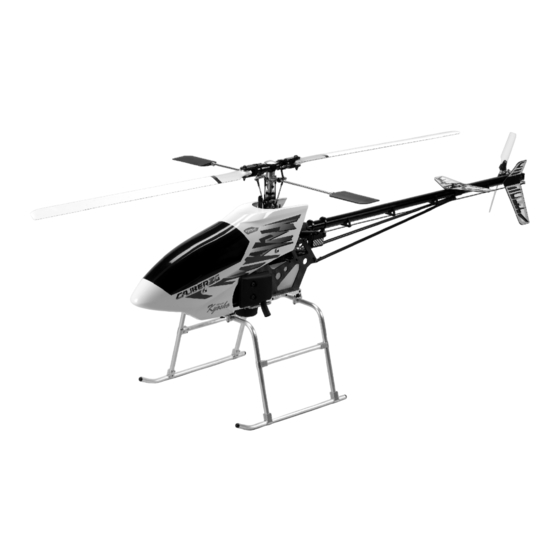 Kyosho Caliber ZG Instruction Manual