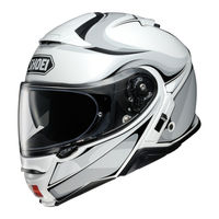 Shoei Neotec II Instructions For Use Manual