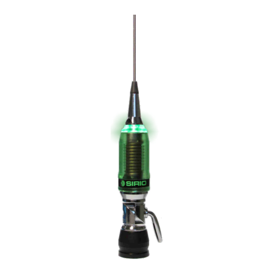 Sirio Antenne P 5000 LED Installation Manual