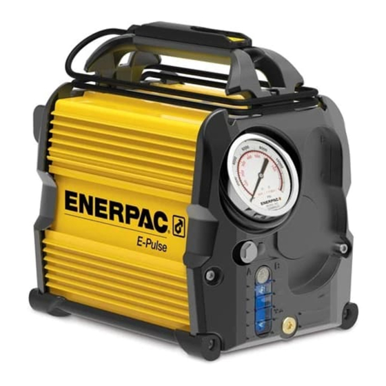 Enerpac E-Pulse EP3204JB Manuals