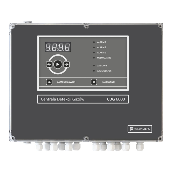 Polon-Alfa CDG 6000 Operation And Maintenance Documentation
