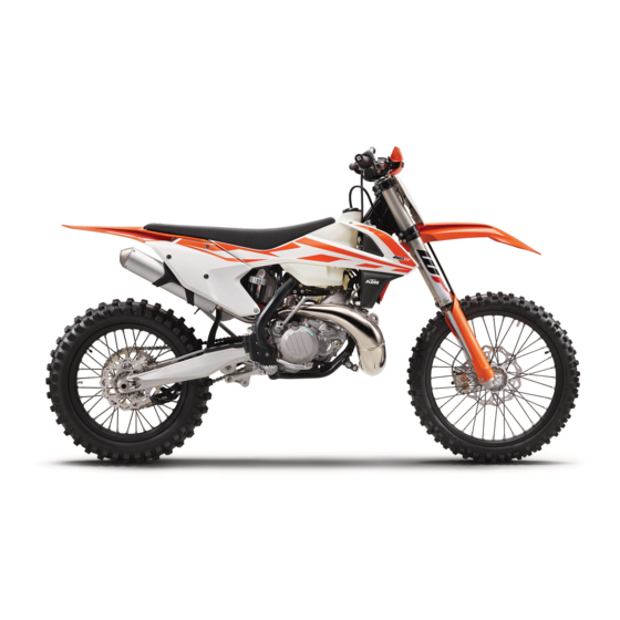 KTM 250 SX Series Setup Instructions