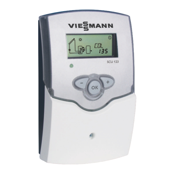 Viessmann SCU 123 Manual