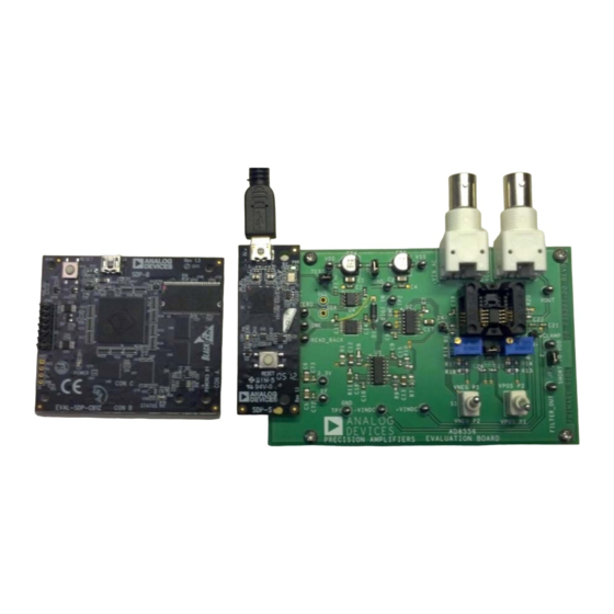 Analog Devices AD8556-EVALZ User Manual
