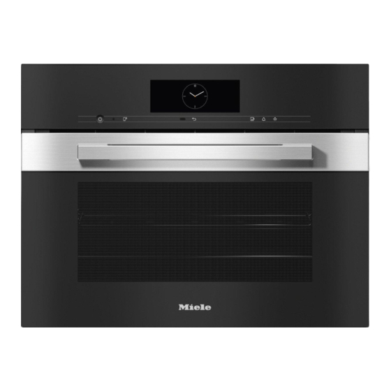 Miele DGC 7840 HC Pro Operating And Installation Instructions