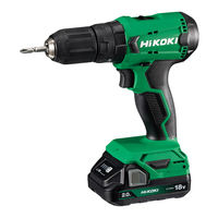 HIKOKI DS18DA Handling Instructions Manual
