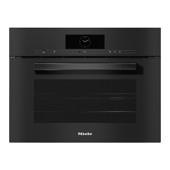 Miele DGC 7840 HC Pro Operating And Installation Instructions