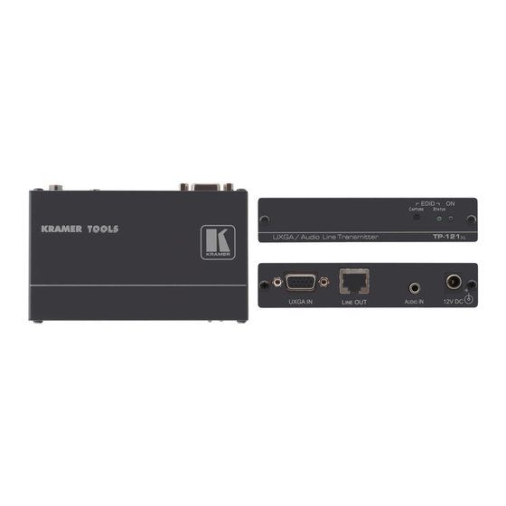 Kramer TP-121xl User Manual