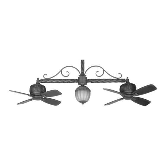 Regency Ceiling Fans Mirada Tandem Owner's Manual