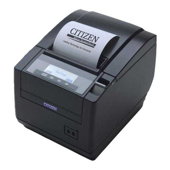 Citizen CT-S801 User Manual
