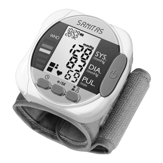 Sanitas SBC 28 Manuals