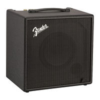 Fender Rumble LT25 Owner's Manual