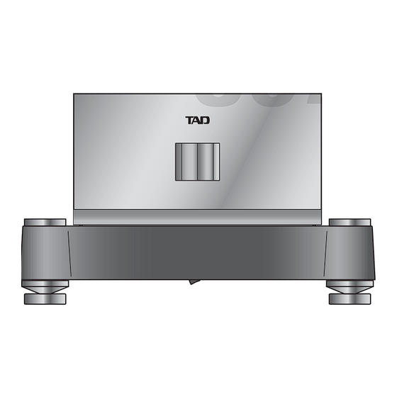 TAD -M600 Service Manual