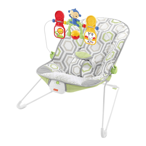 Fisher-Price Deluxe Soothing Bouncer Seat Instructions Manual