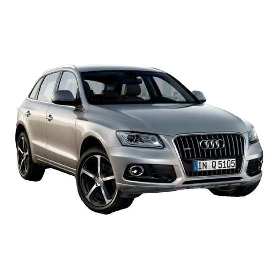 Audi Q5 2014 Quick Reference Manual