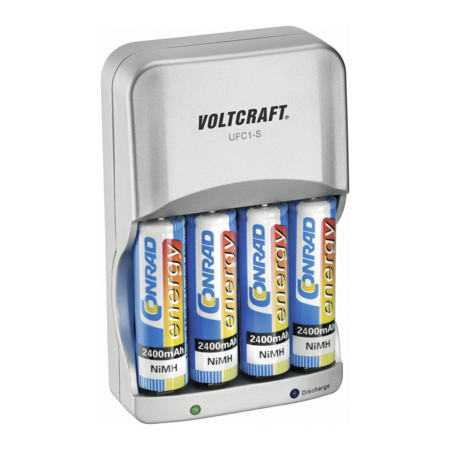 VOLTCRAFT UFC-1S Operating Instructions Manual