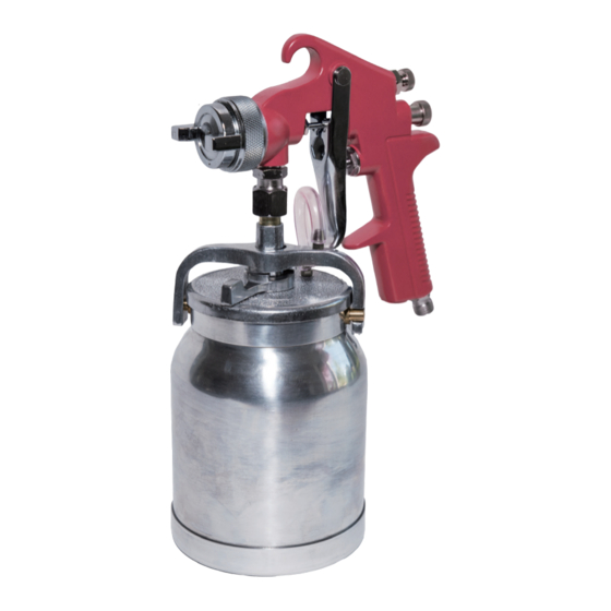 User Manuals: Thunder 4001J Feed Spray Gun