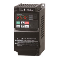 Hitachi WJ200-022SF Manual
