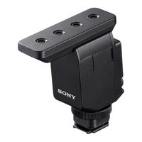 Sony ECM-B10 Help Manual