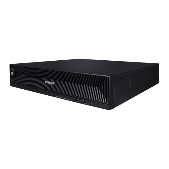 Wisenet XRN-6410RB2 User Manual