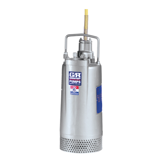 GORMAN-RUPP PUMPS S3B1 230V 1P Installation, Operation And Maintenance Manual