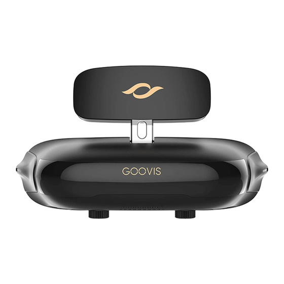 GOOVIS Pro 2021 Quick Start Manual
